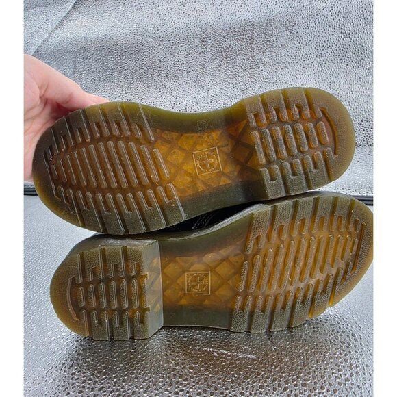 Dr. Martens 1460 J Black Patent Leather Boots Size 2 US Youth - Picture 2 of 9